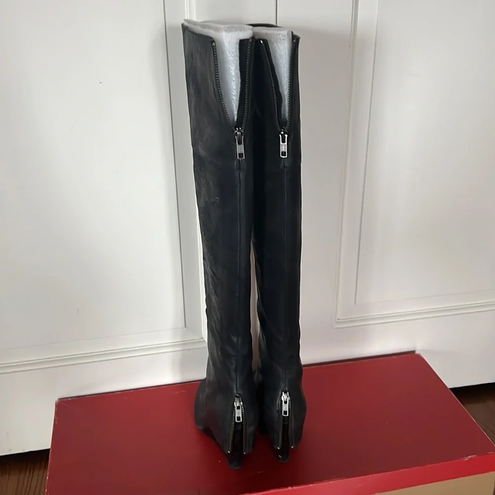 5/48 Penelope Leather Over The Knee Boot 38 - Picture 6 of 9